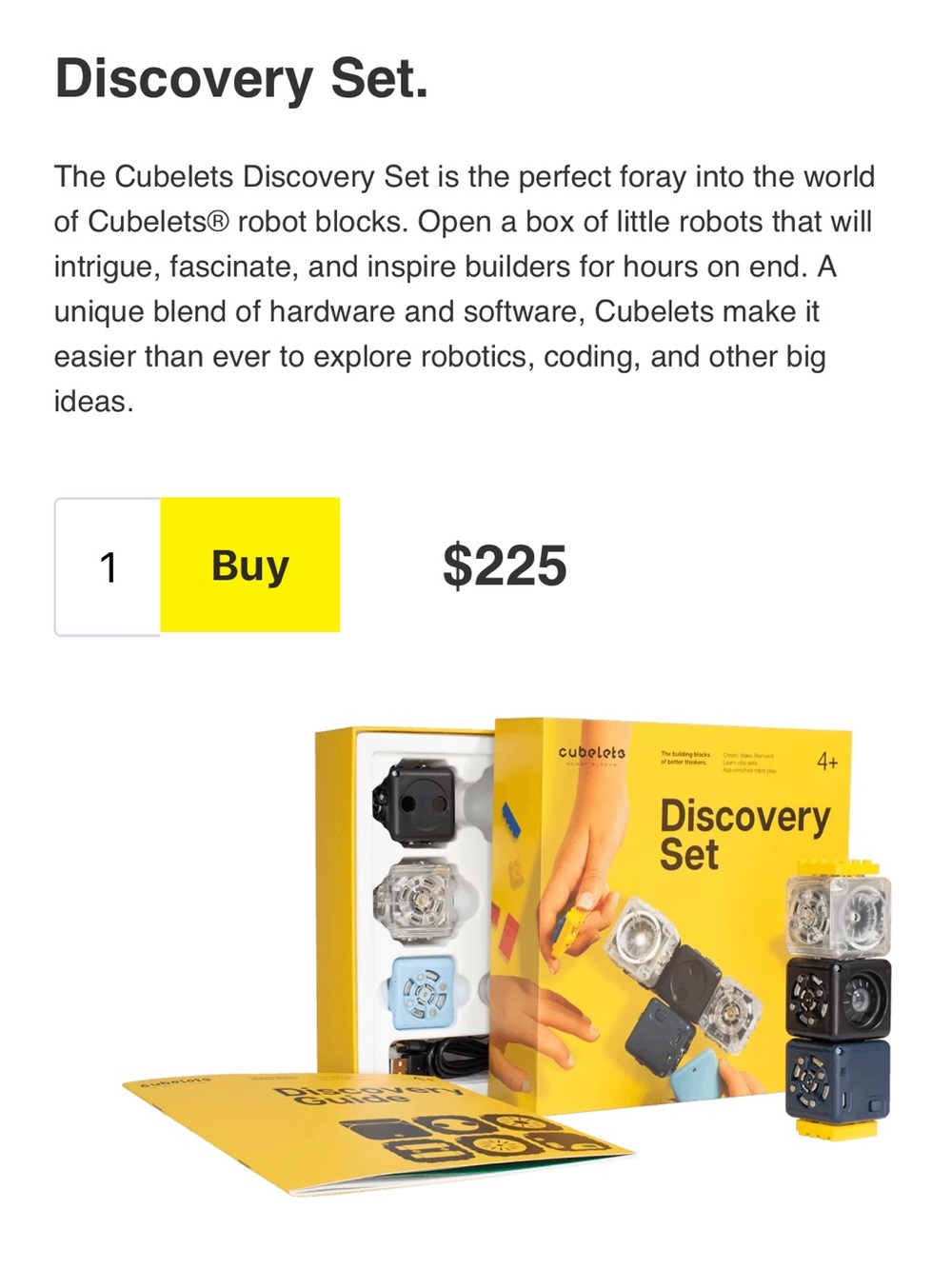 Cubelets Discovery Set